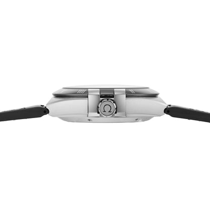 Constellation – Black Dial, Black Bezel & Leather Strap