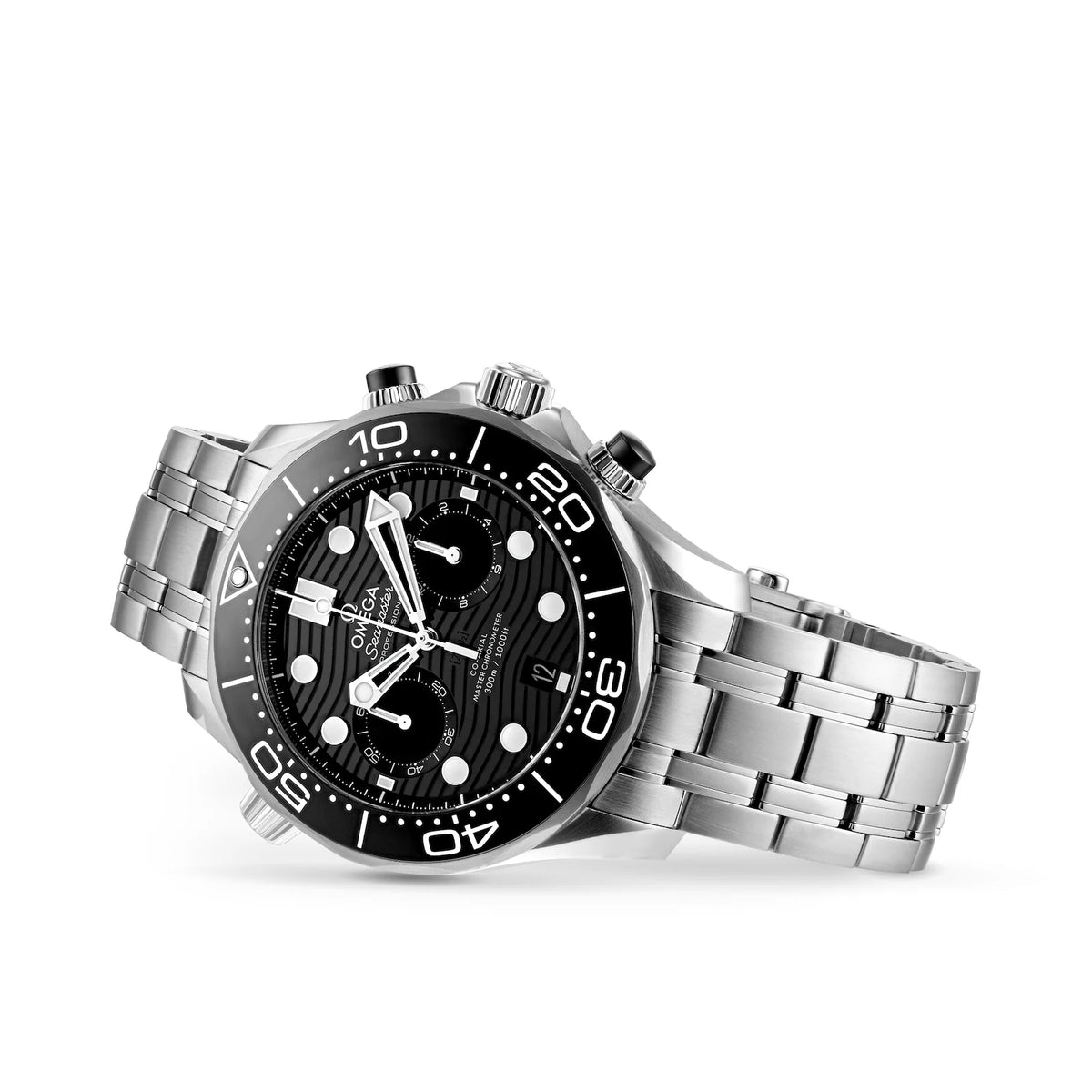 Seamaster Diver 300M – Black Dial & Stainless Steel Chronograph