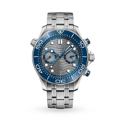 Seamaster Diver 300M – Blue & Silver Chronograph