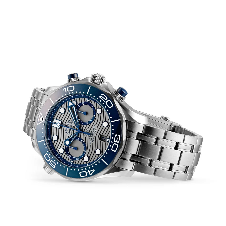 Seamaster Diver 300M – Blue & Silver Chronograph