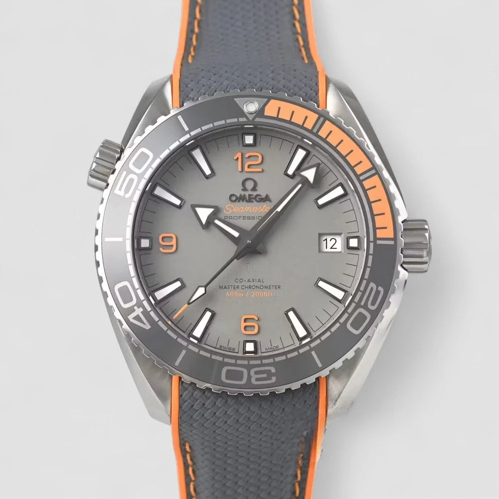 Seamaster Planet Ocean – Grey & Orange
