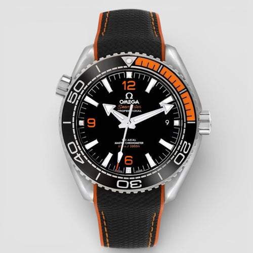 Seamaster Planet Ocean – Black & Orange