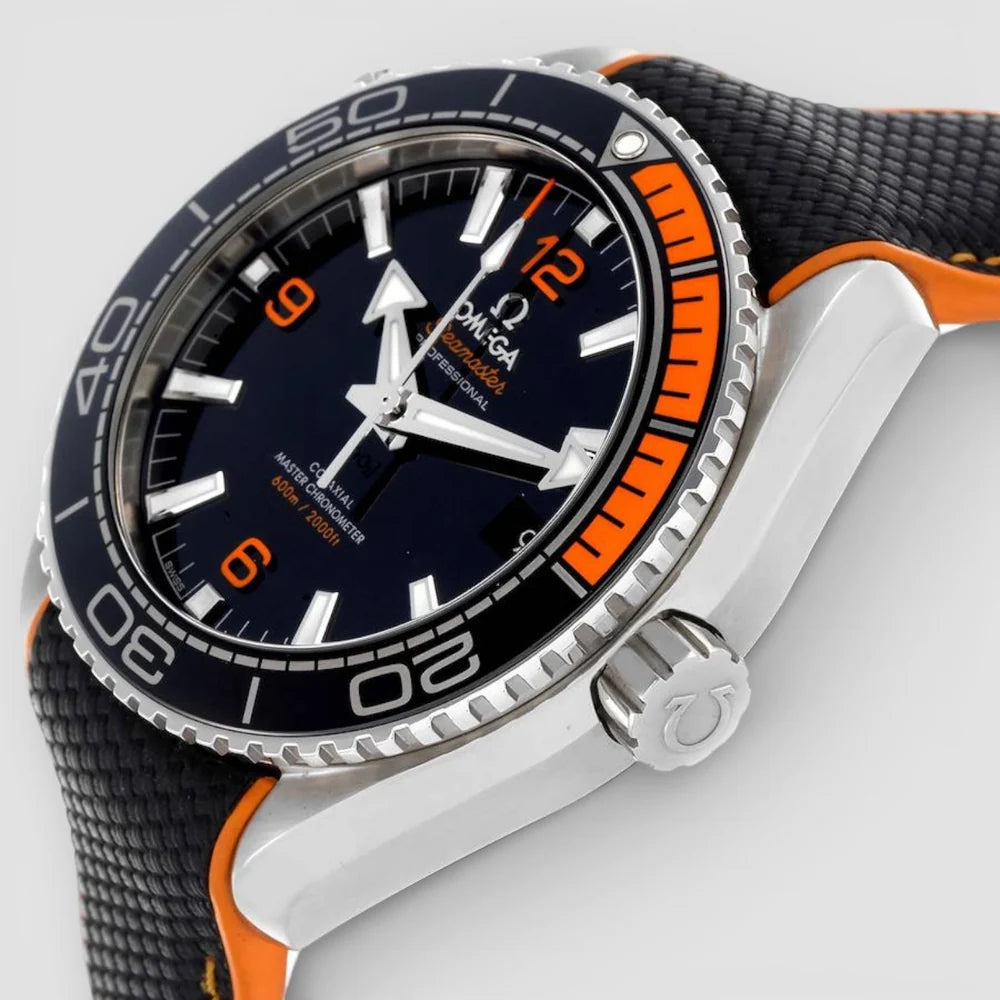 Seamaster Planet Ocean – Black & Orange