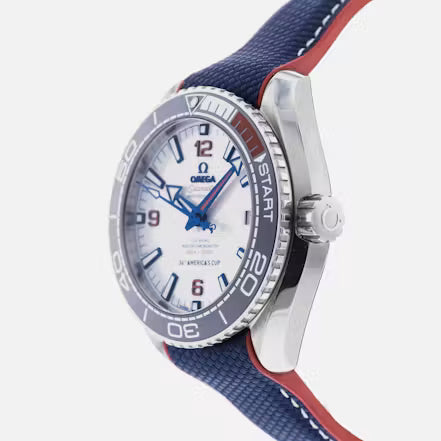 Seamaster Planet Ocean – America’s Cup White, Blue & Red