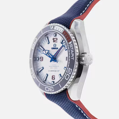 Seamaster Planet Ocean – America’s Cup White, Blue & Red
