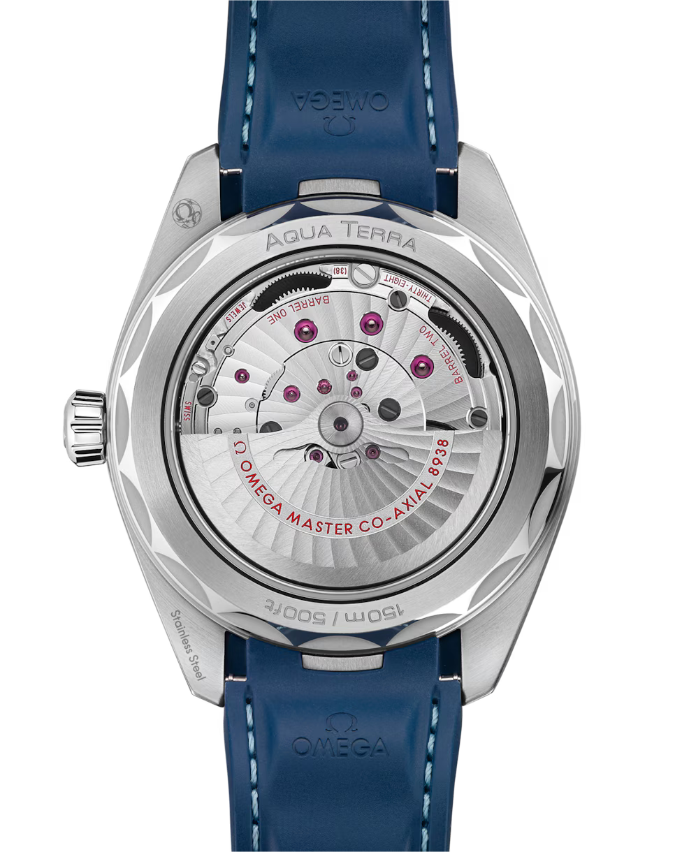 Seamaster Aqua Terra 150M Worldtimer – Blue Dial & Blue Strap