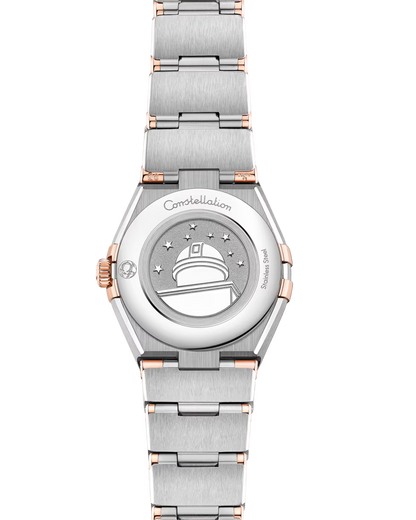 Constellation 28mm – Mother-of-Pearl, Rose Gold & Diamond