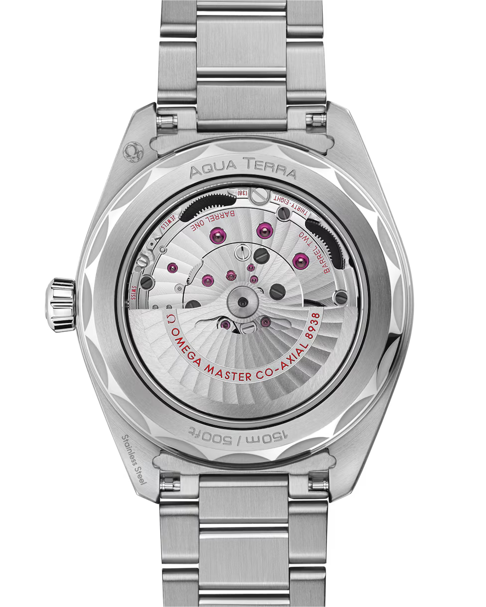 Seamaster Aqua Terra 150M – Stainless Steel Exhibition Caseback