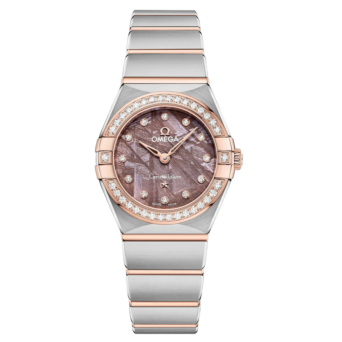 Constellation 28mm – Rose Gold, Meteorite Pink & Diamond