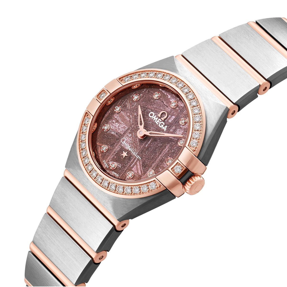 Constellation 28mm – Rose Gold, Meteorite Pink & Diamond