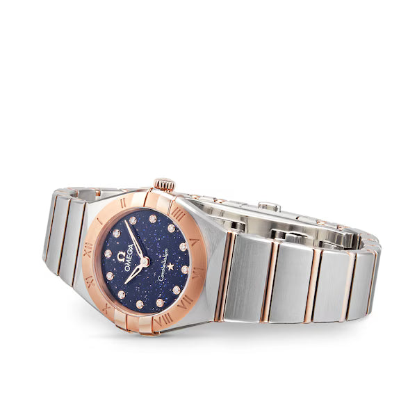Constellation 28mm – Rose Gold & Midnight Blue Diamond