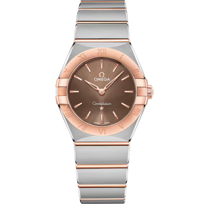Constellation 28mm – Rose Gold & Mocha Brown