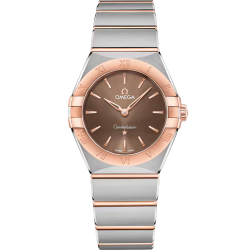 Constellation 28mm – Rose Gold & Mocha Brown