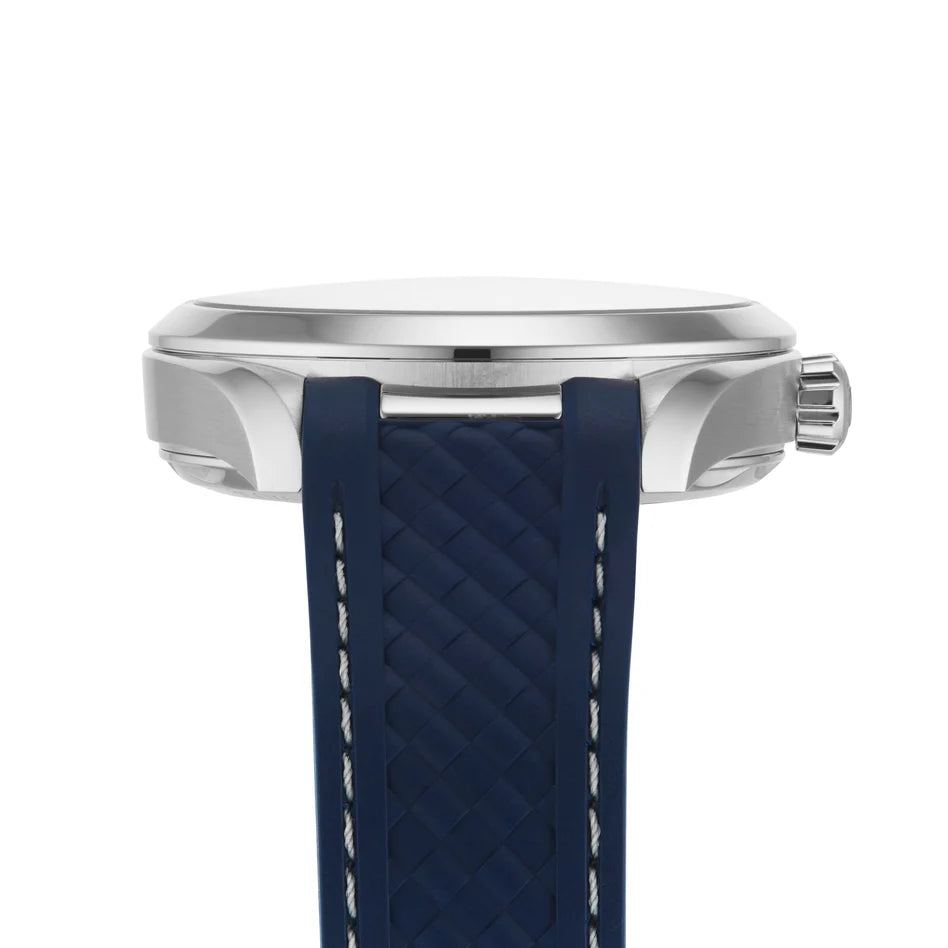 Seamaster Aqua Terra 150M – Silver Dial & Blue Rubber Strap