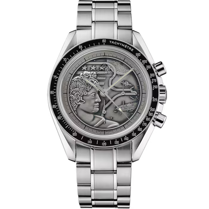 Speedmaster Professional Moonwatch Apollo XVII – Silver & Black