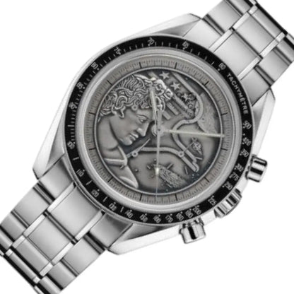Speedmaster Professional Moonwatch Apollo XVII – Silver & Black