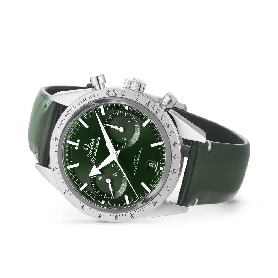 Speedmaster ’57 – Green Dial & Leather