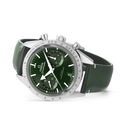 Speedmaster ’57 – Green Dial & Leather
