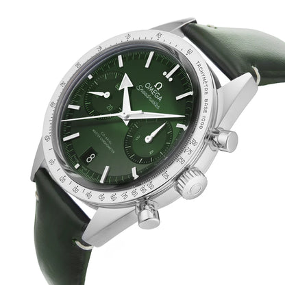 Speedmaster ’57 – Green Dial & Leather