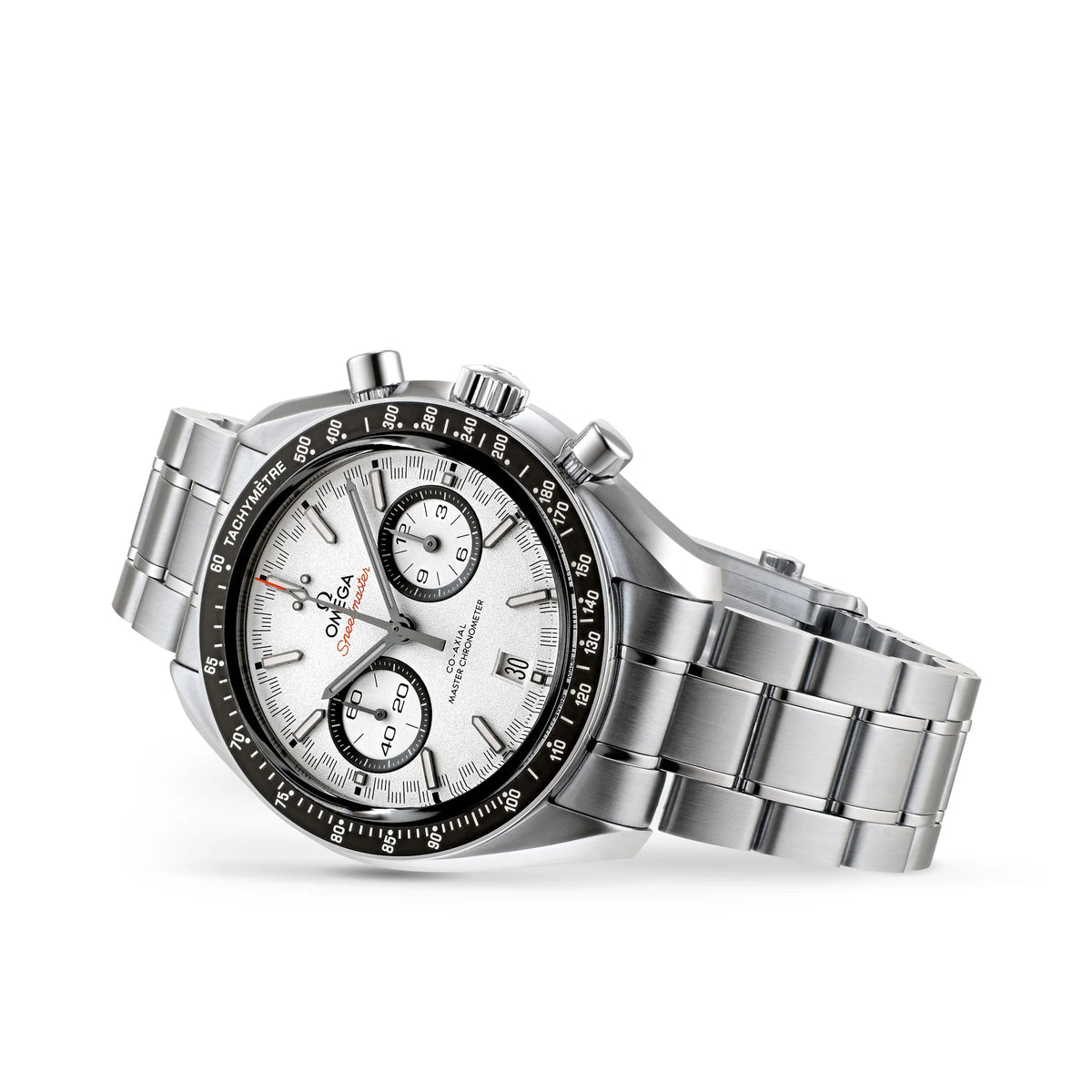 Speedmaster Racing – White Dial & Stainless Steel