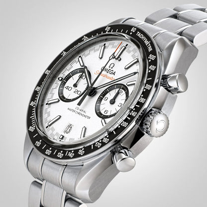 Speedmaster Racing – White Dial & Stainless Steel