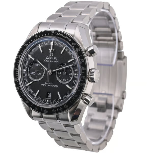 Speedmaster Racing – Black Dial & Steel Bracelet