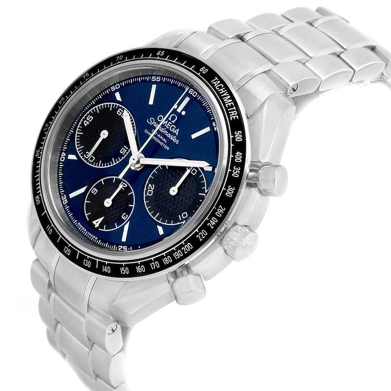 Speedmaster Racing – Blue Dial & Stainless Steel