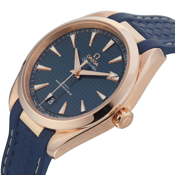 Seamaster Aqua Terra 150M – Blue Dial & Rose Gold