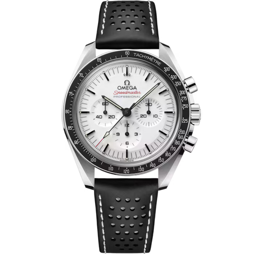 Speedmaster Moonwatch Professional – White Dial & Black Strap
