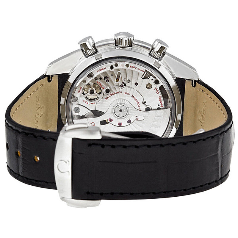 Speedmaster Racing – Black Dial & Black Leather Strap