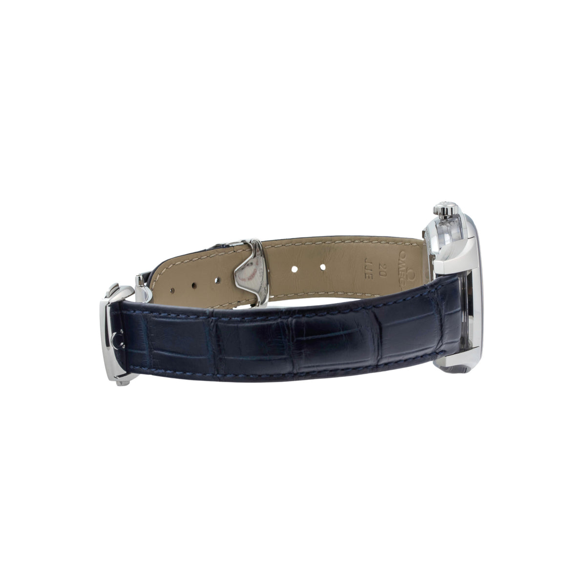 De Ville Hour Vision Annual Calendar – Blue Dial & Blue Leather Strap
