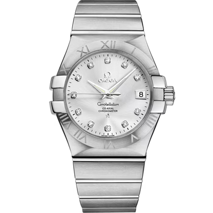 Constellation – Silver Dial & Diamond Markers