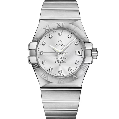 Constellation – Silver Dial & Diamond Markers
