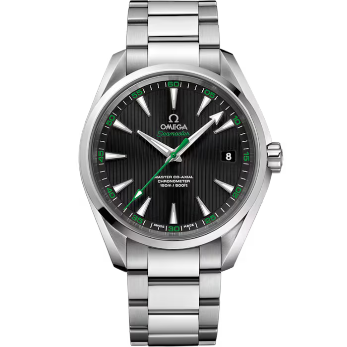 Seamaster Aqua Terra 150M – Black Dial & Green Accents