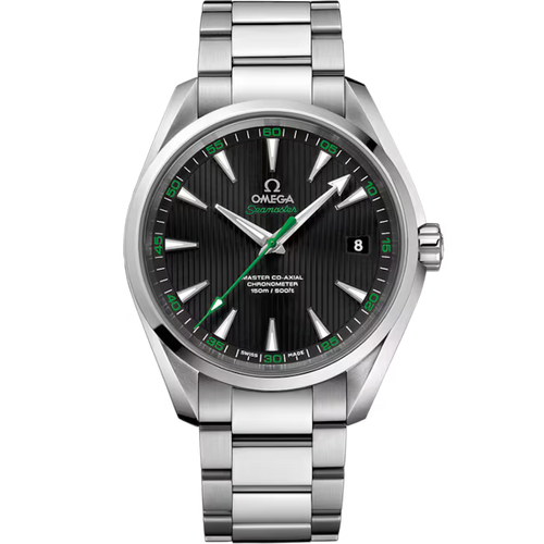 Seamaster Aqua Terra 150M – Black Dial & Green Accents