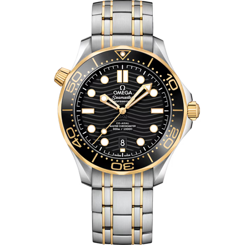 Seamaster Diver 300M – Black Dial & Two-Tone Gold