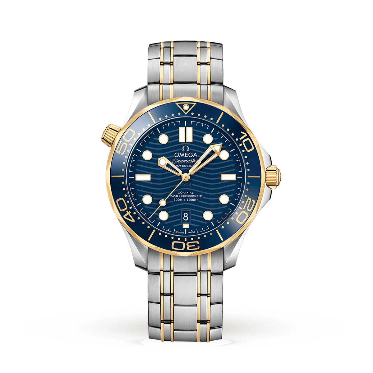 Seamaster Diver 300M – Blue Dial & Two-Tone Gold