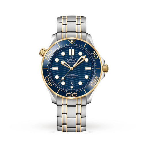 Seamaster Diver 300M – Blue Dial & Two-Tone Gold