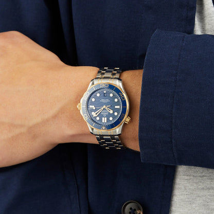 Seamaster Diver 300M – Blue Dial & Two-Tone Gold
