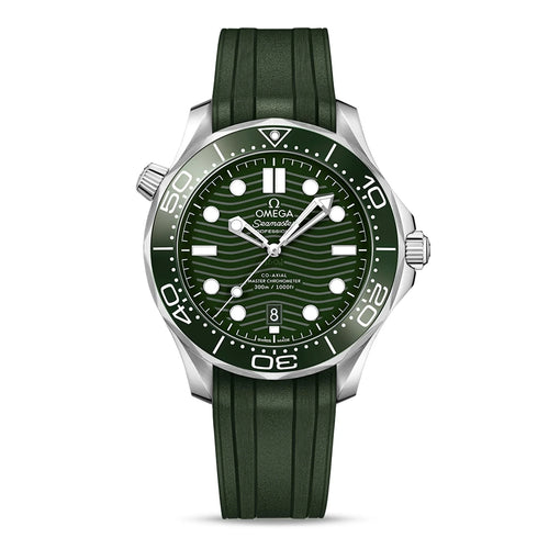 Seamaster Diver 300M – Green Dial & Green Rubber Strap