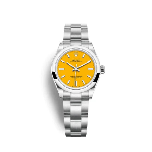 Oyster Perpetual 31 – Stainless Steel Yellow Dial