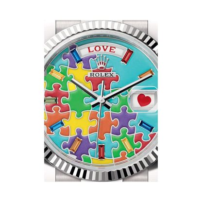 Oyster Perpetual Day-Date 36 – Celebration Puzzle Dial