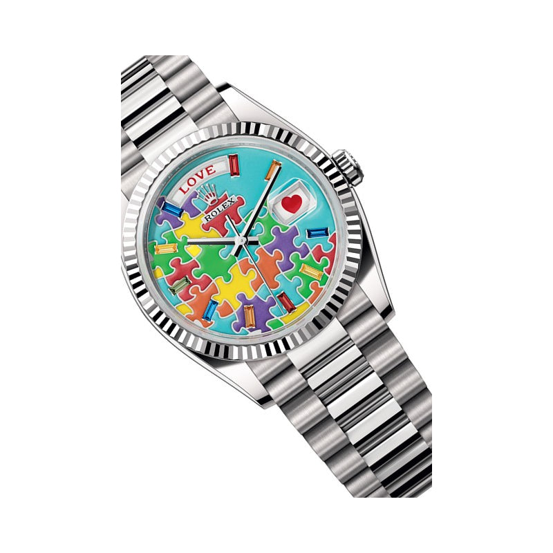 Oyster Perpetual Day-Date 36 – Celebration Puzzle Dial