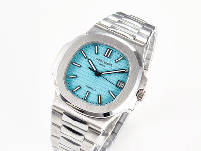 PP Nautilus – Tiffany Blue & Silver