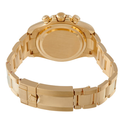 Cosmograph Daytona – Yellow Gold & Black Dial