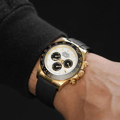 Cosmograph Daytona – Yellow Gold, Meteorite Dial & Oysterflex
