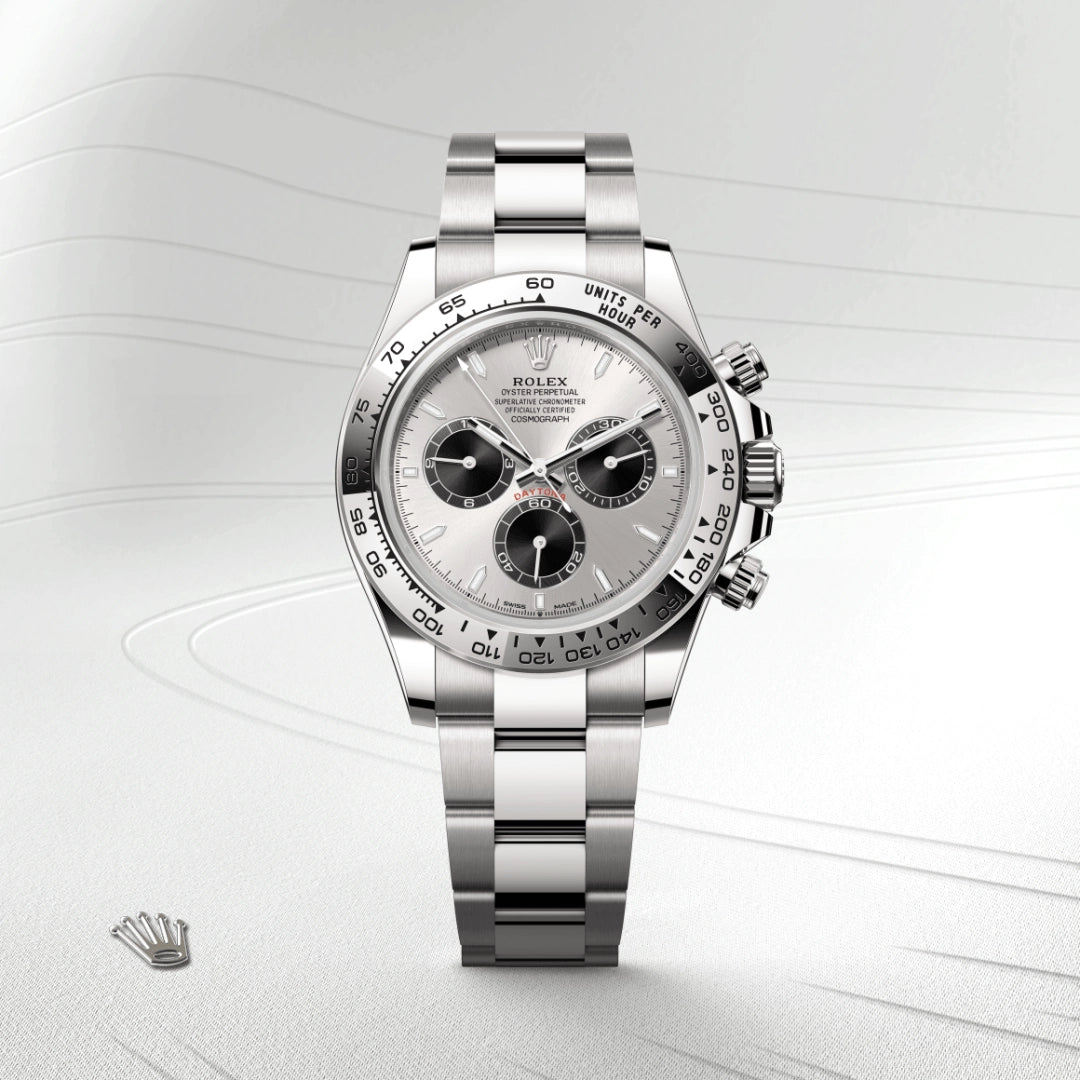 Cosmograph Daytona – Silver Dial & Black Subdials
