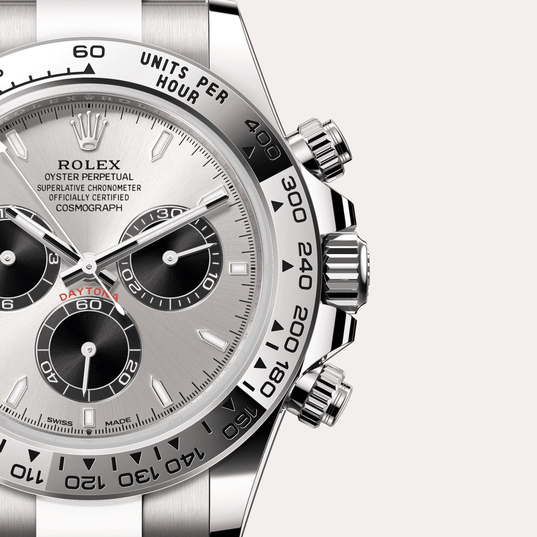 Cosmograph Daytona – Silver Dial & Black Subdials