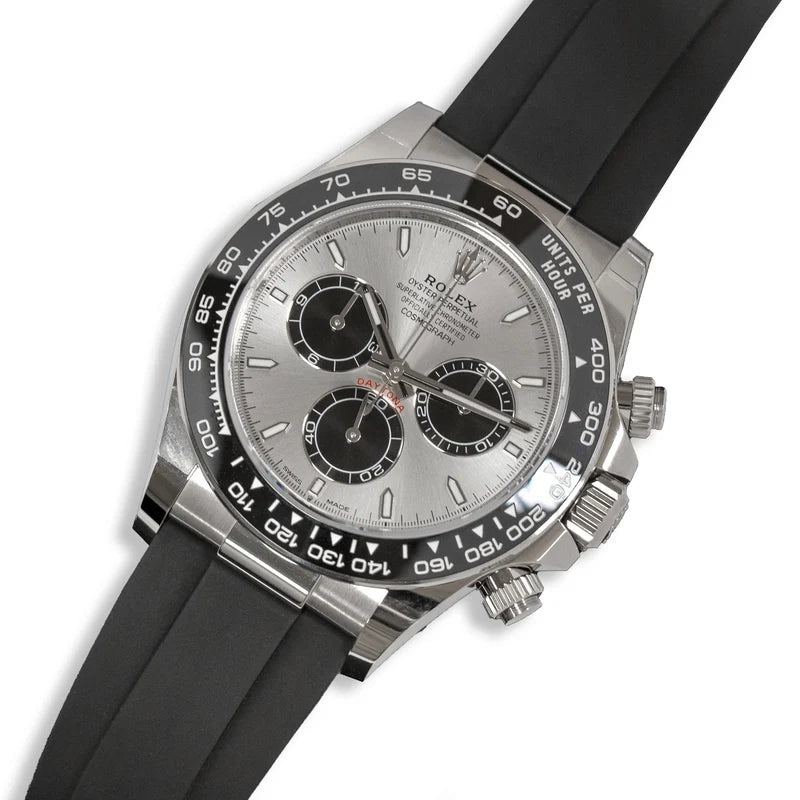 Cosmograph Daytona – Silver Dial Oysterflex