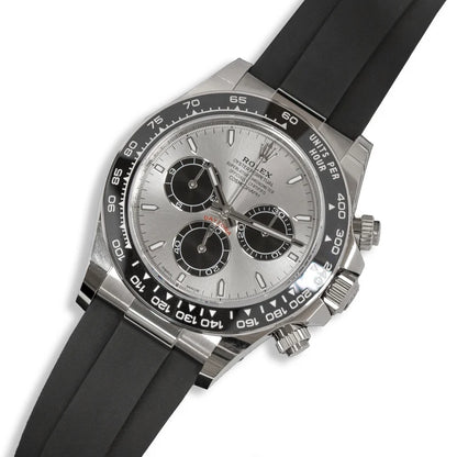 Cosmograph Daytona – Silver Dial Oysterflex